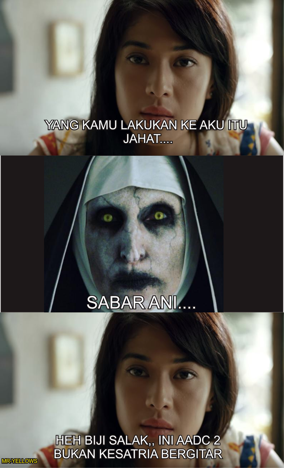 6 Meme The Conjuring 2 Valak Lucu Hanya Di Indonesia Setan Dibully
