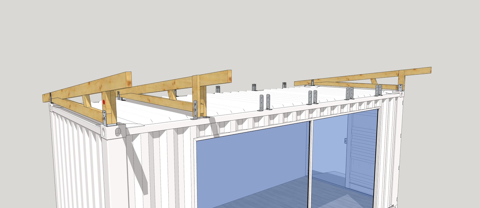 Aménagements extérieurs / Carports / Containers maritimes transformés