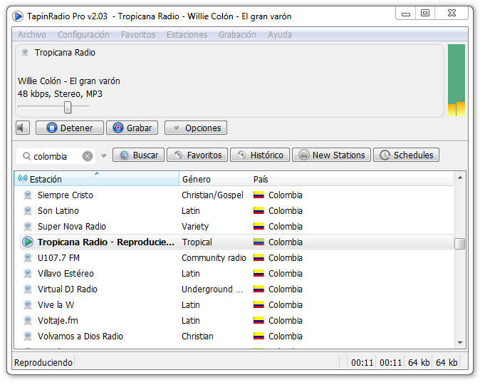 Tapin Radio Pro 2.03 Full (Programa para escuchar radio) Tapin Radio Pro 2.03 Full (Programa para escuchar radio)
