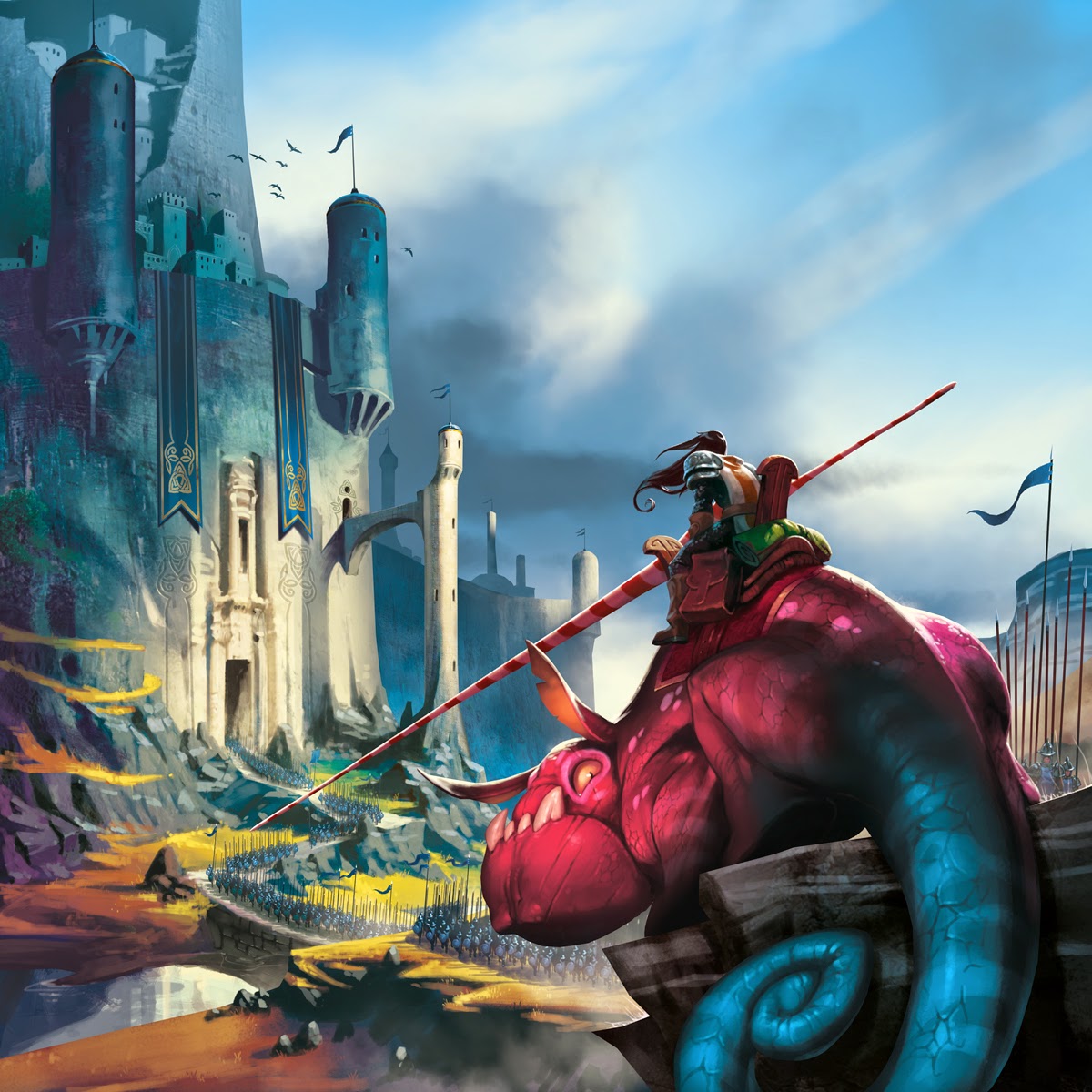 naïade, illustrateur freelance Lords Of Xidit