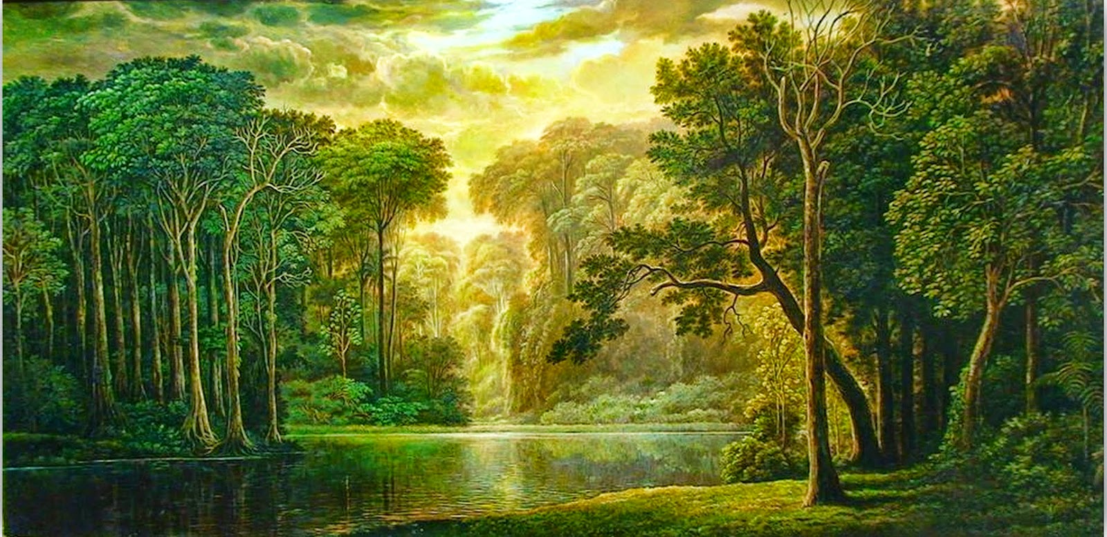 paisajes-de-bosques-y-selvas-pintura