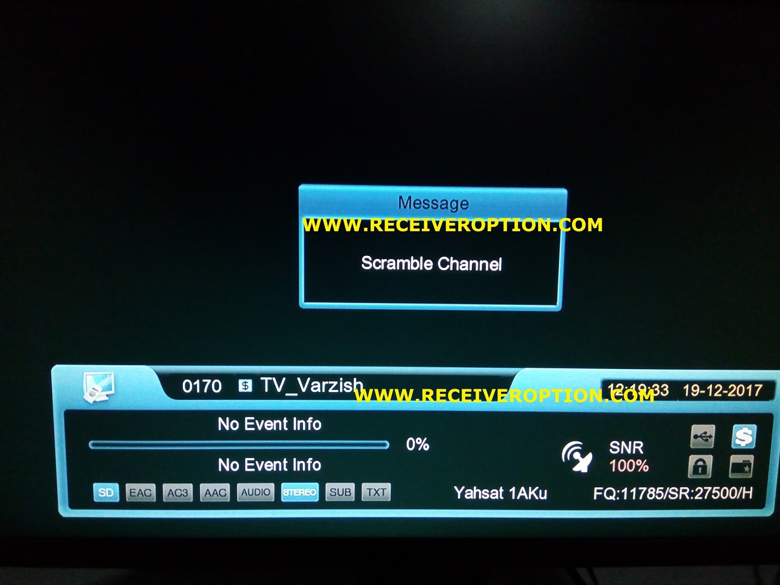 OPENBOX A7G HD RECEIVER BISS KEY OPTION