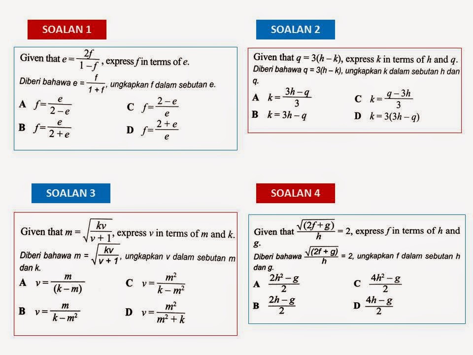 CUTICUTI MATEMATIK TJTI  LATIHAN MATEMATIK TINGKATAN 4 CUTI