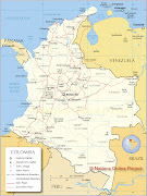  . colombia map