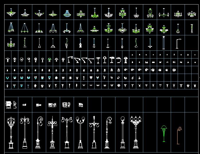 Free AutoCAD blocks collection furniture, Landscape, Door... FantasticEng