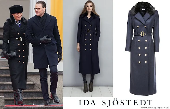 Crown Princess Victoria wore Ida Sjostedt jules coat