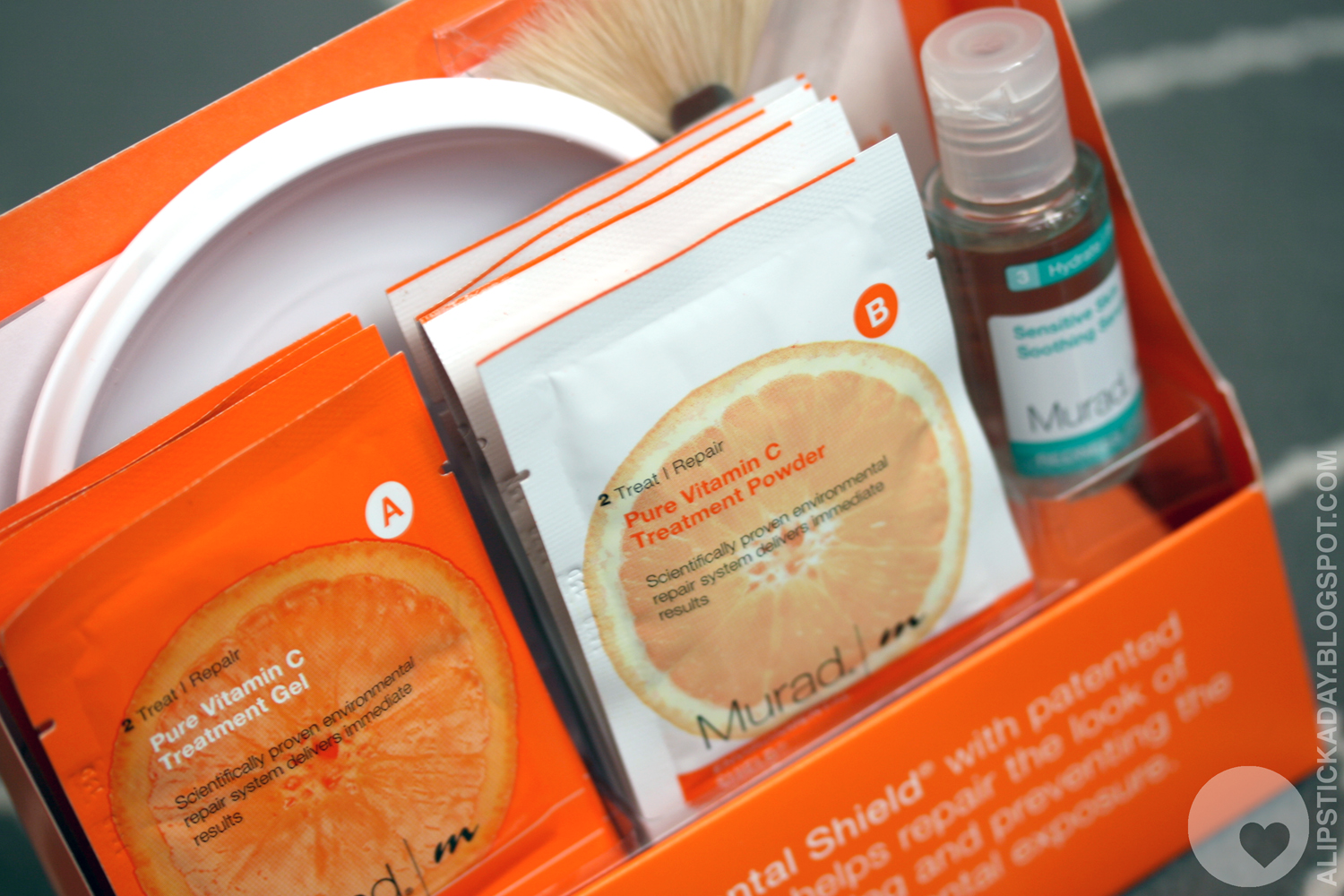 A LIPSTICK A DAY Murad Vitamin C Infusion Home Facial Kit