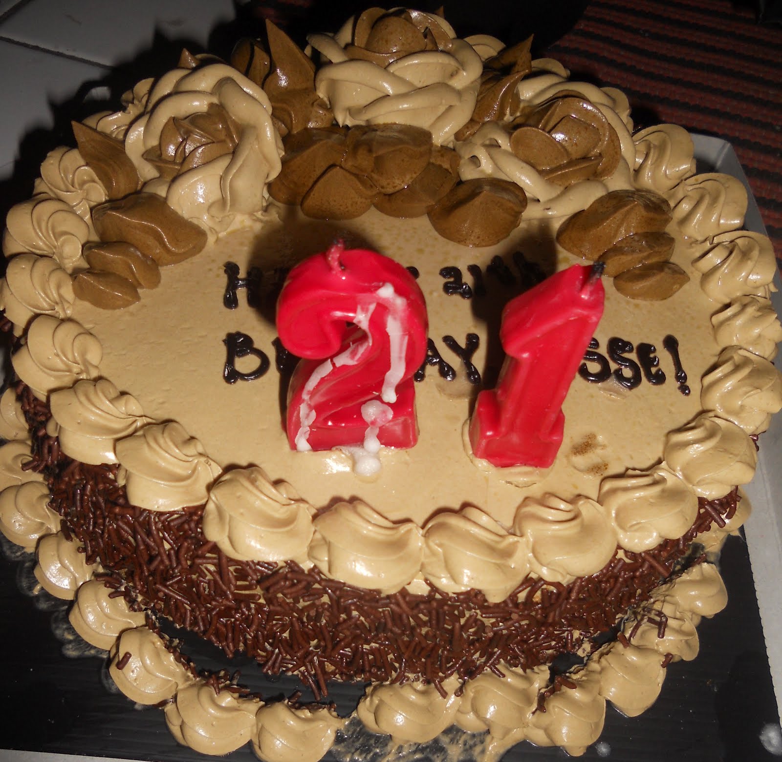 Gambar Kue Ulang Tahun Ke 21 AR Production