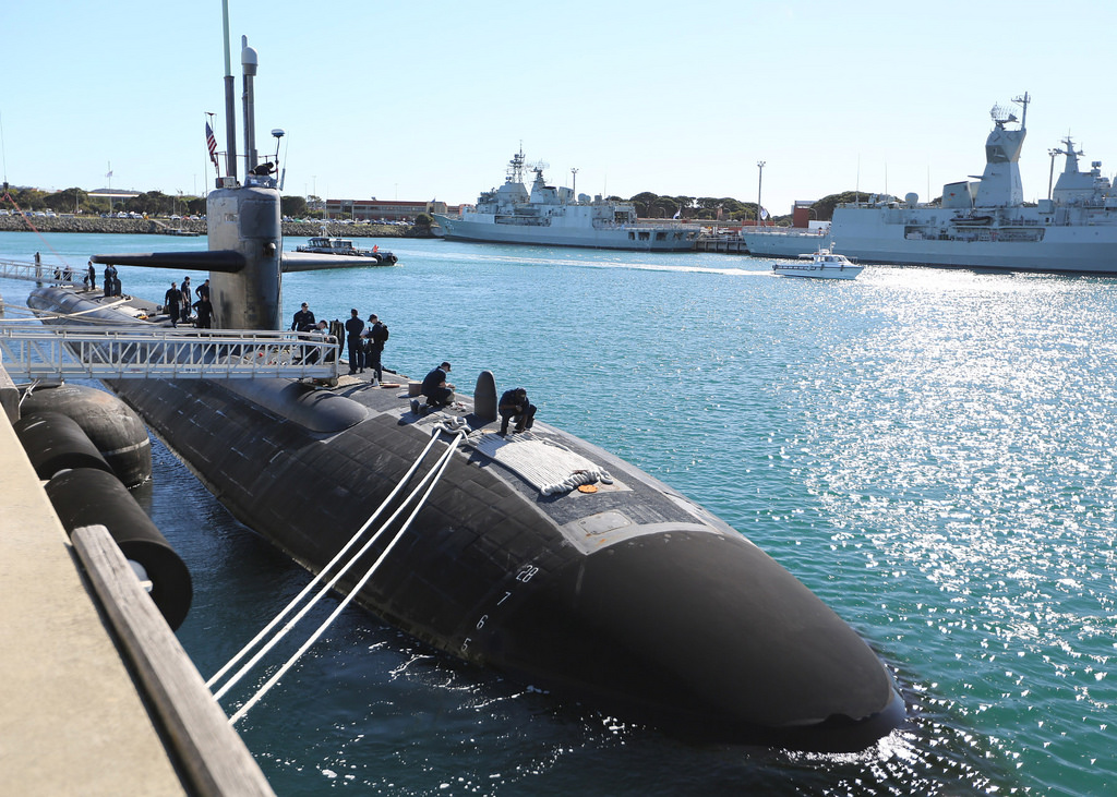 submarine matters us nuclear subs temporarily docked at rockingham