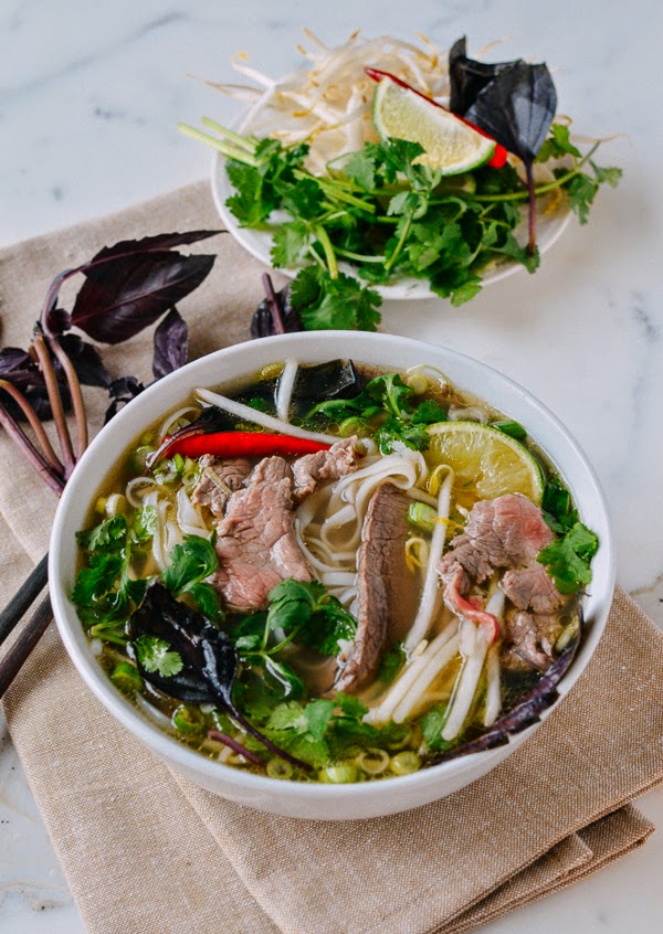 vietnamese pho bowls Asian soup