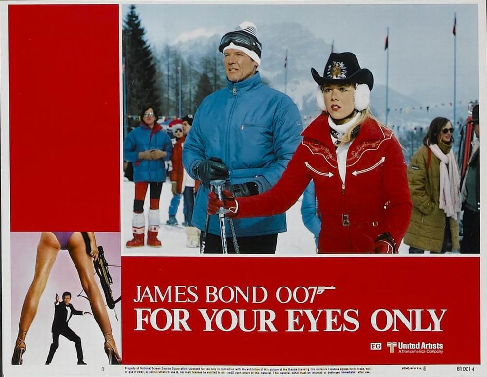 100 Years of Cinema Lobby Cards: For Your Eyes Only (1981)