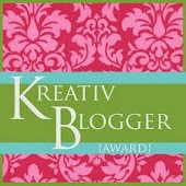 Kreativ Blogger Award Presented by LA LYNN