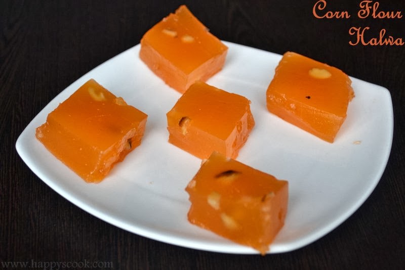 Corn Flour Halwa Recipe Karachi Halwa Bombay Karachi Halwa Diwali
