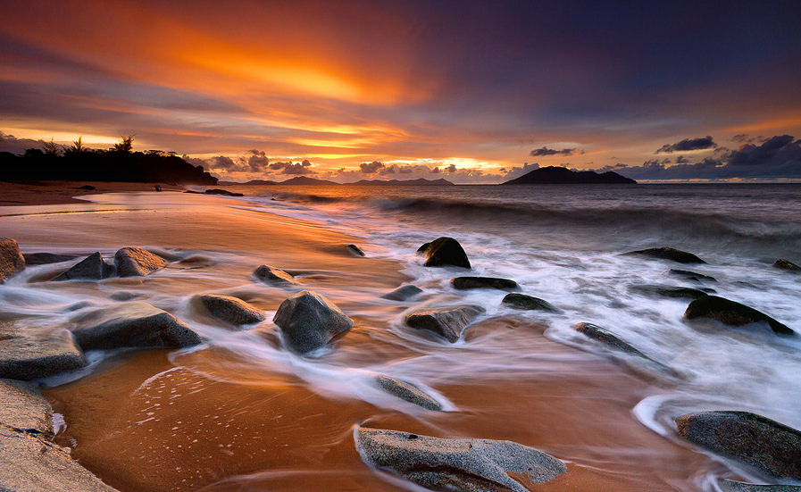 Tortugas nayarit playasmexico Banco de Imágenes: Puesta de sol en la playa - Atardecer - Sunset at