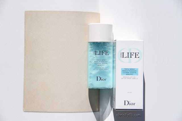 Средство для снятия макияжа глаз 3-в-1 Dior Hydra LIFE triple impact makeup remover