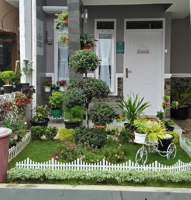 49 Desain Taman dan Kolam Untuk Halaman Rumah Minimalis - Godean.web.id