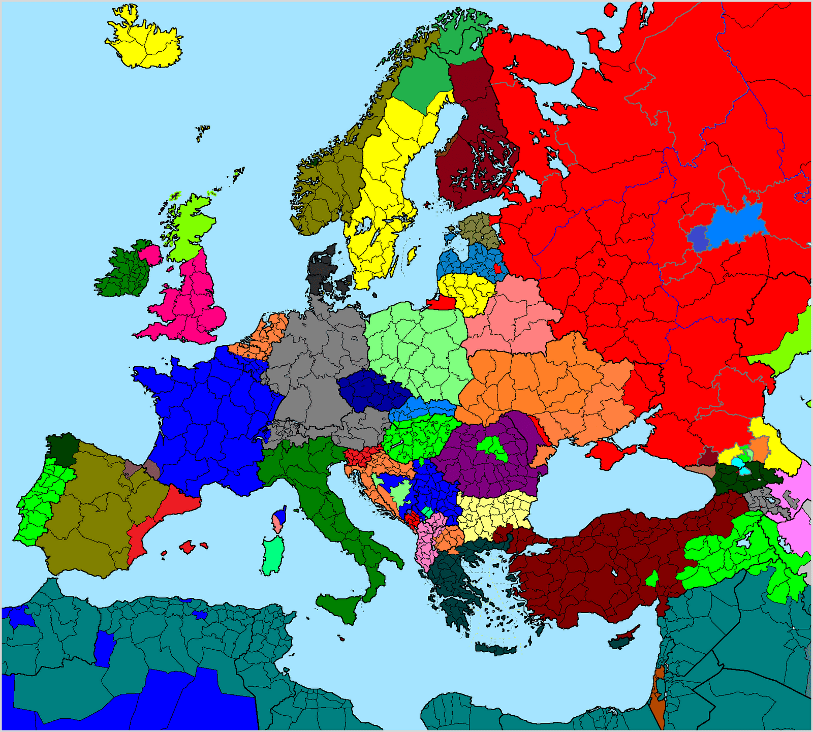 Europa Del Este Etnolog A Lenguas Religiones Etnias Nacionalidades Ethnic Map Of Europe