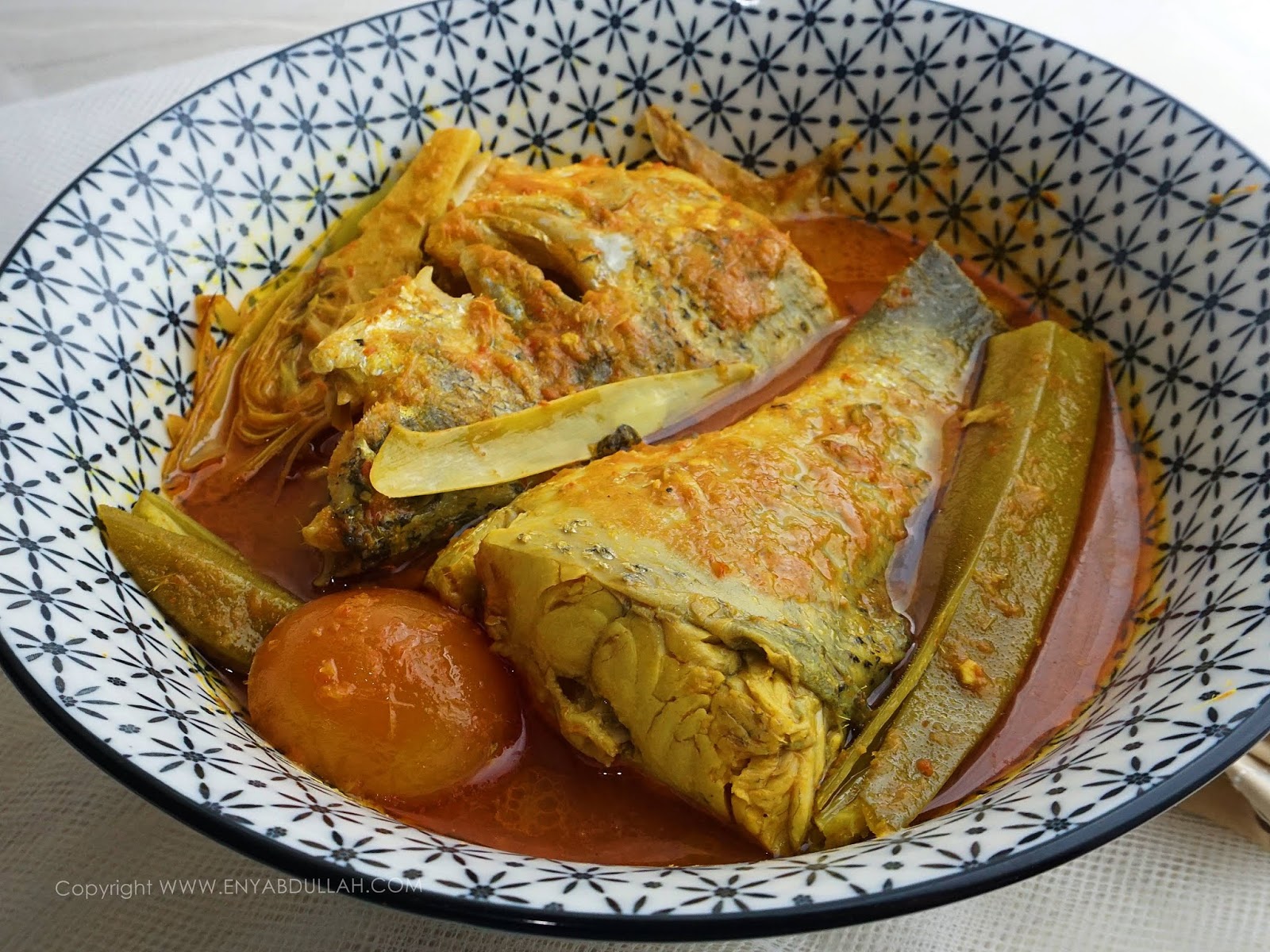 Asam Pedas Ikan Siakap Utara  EnyAbdullah.Com