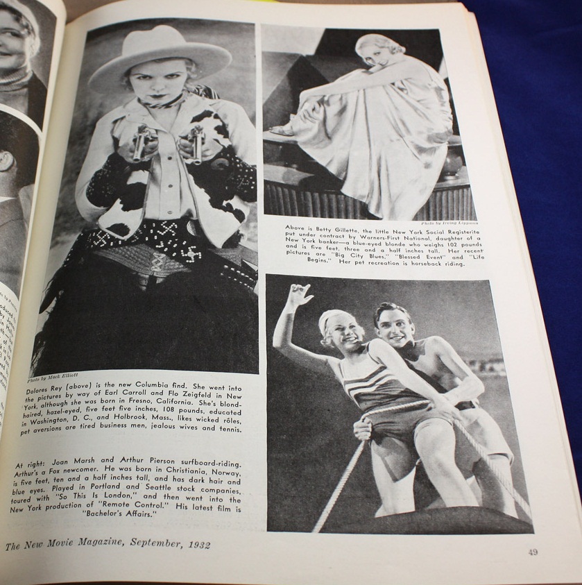 Thelma Todd: The New Movie Magazine, September 1932