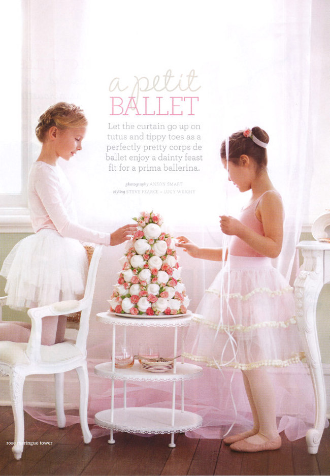 Ballet and Pink Cake by Donna Hay