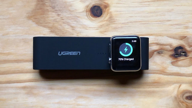 Review: UGreen's latest MFi Power Bank F0R Apple Watch includes a Built-in Lightning CABLE