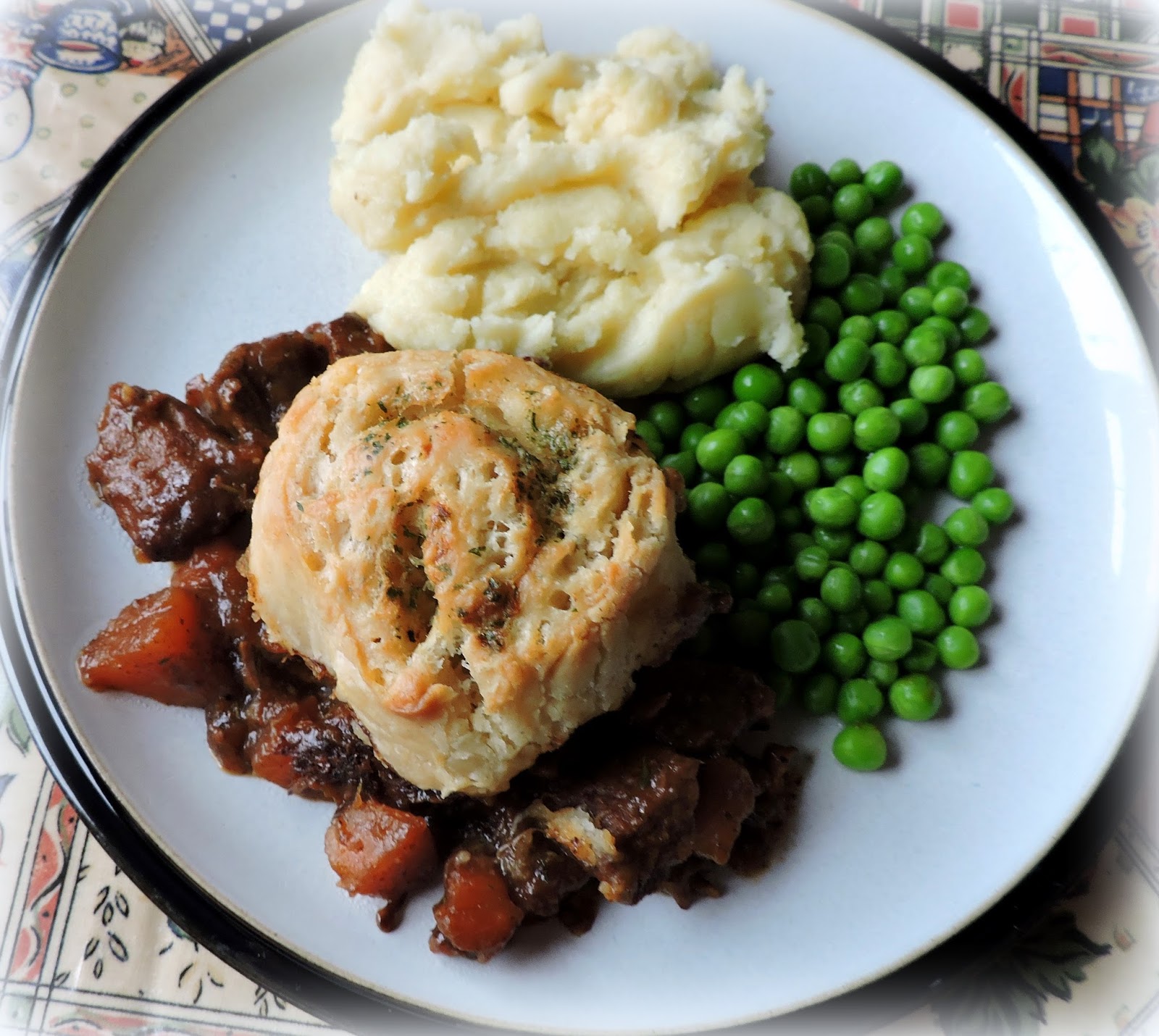 The English Kitchen Beef Casserole with Horseradish Dumplings