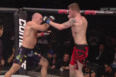 Vitor Miranda Head Kicks and Finishes Jake Collier UFC Fight Night 58 Barueri