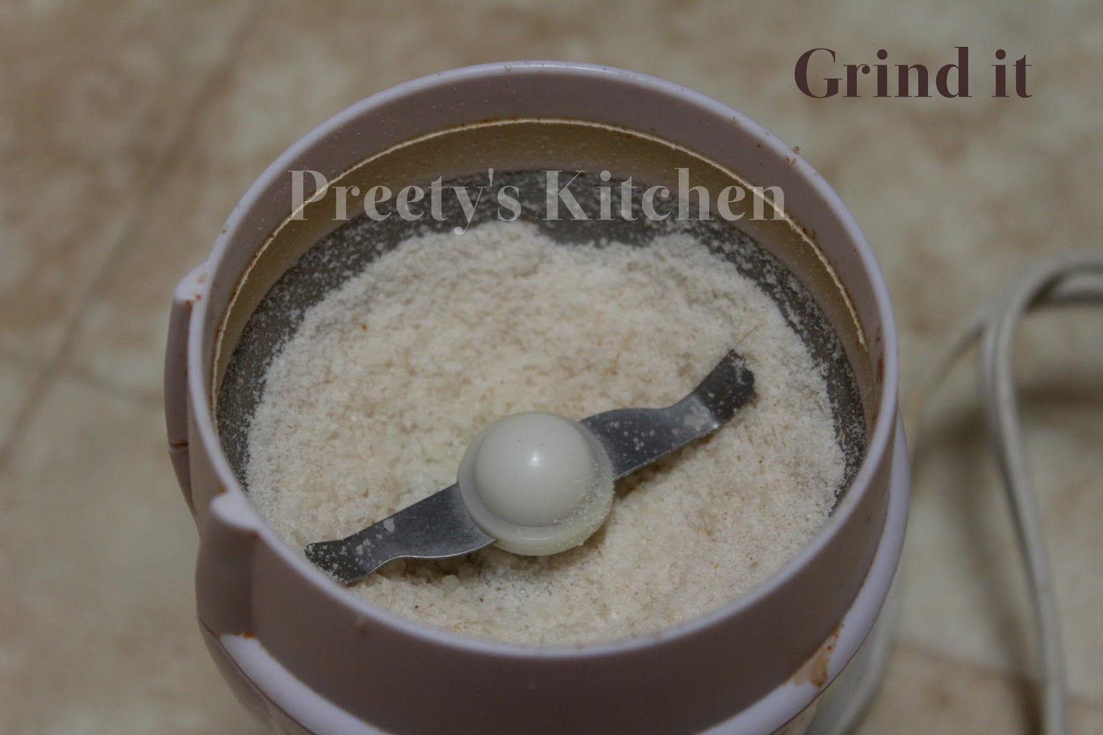 Preety's Kitchen How To Clean Your Coffee Grinder (Step By Step Pictures)