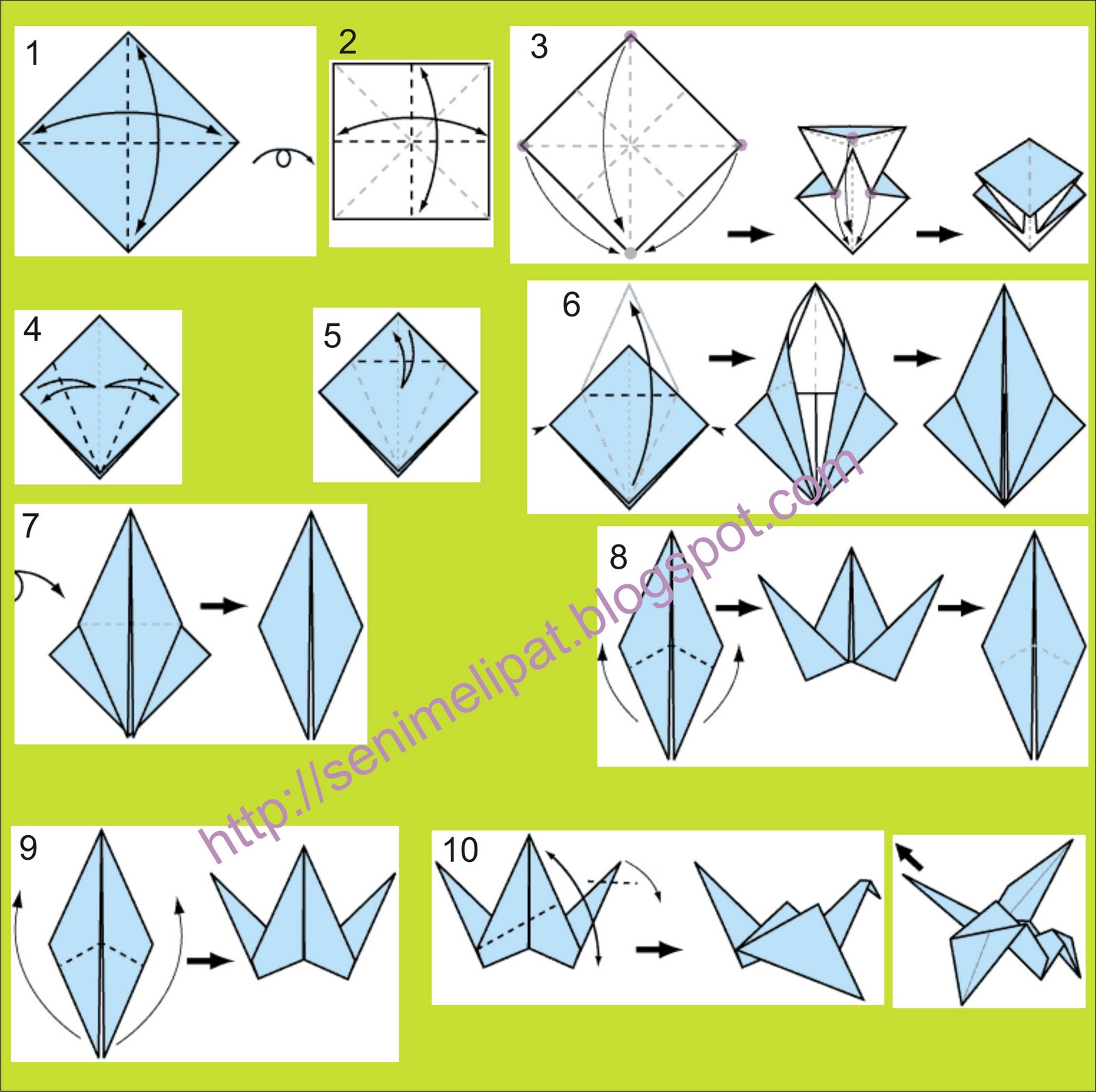 Оригами журавлик простой способ. Оригами Журавлик. Журавль оригами. Схема оригами Журавлик из бумаги. Журавль оригами из бумаги для детей.