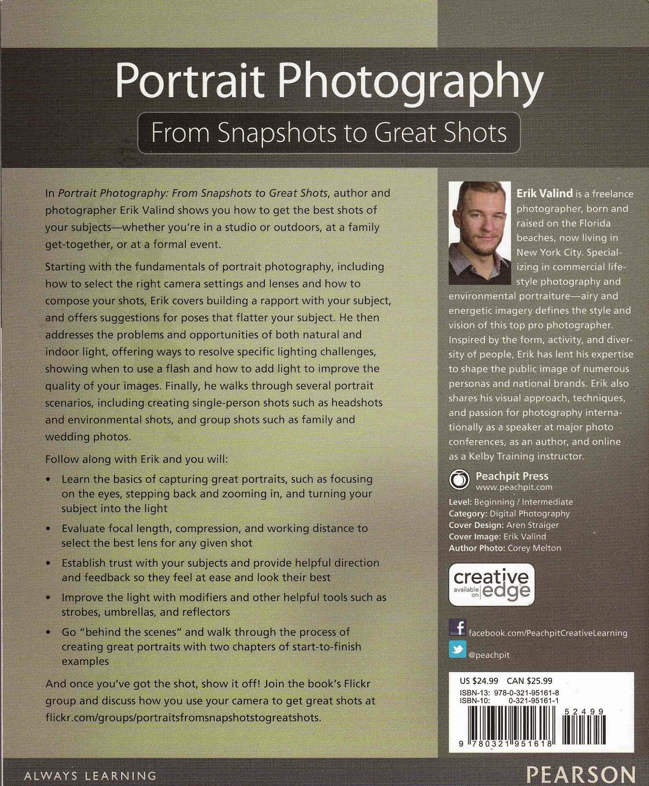 Canon Camera News 2018 Photography Book Portrait