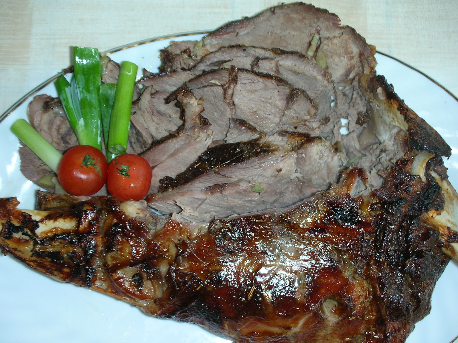 Mariche's kitchen Roasted Lamb ( Norway's traditional food for Easter)