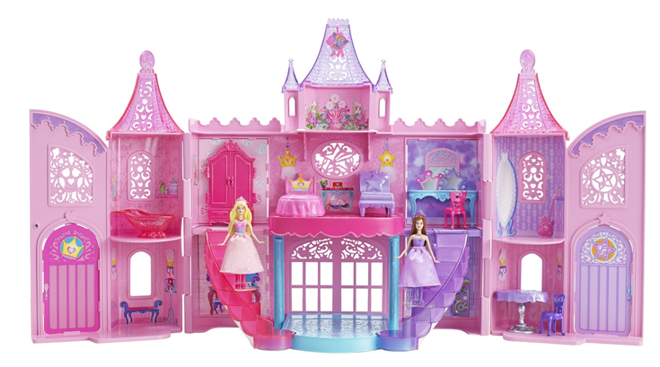 Barbie: El mini Castillo de Barbie en La Princesa y la estrella del Po