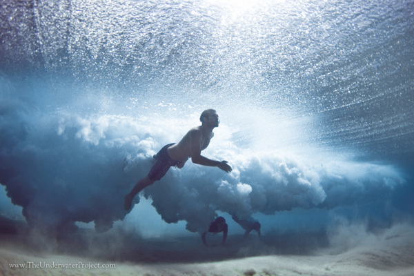 Increíbles e imperdibles fotos bajo el agua en el mar.