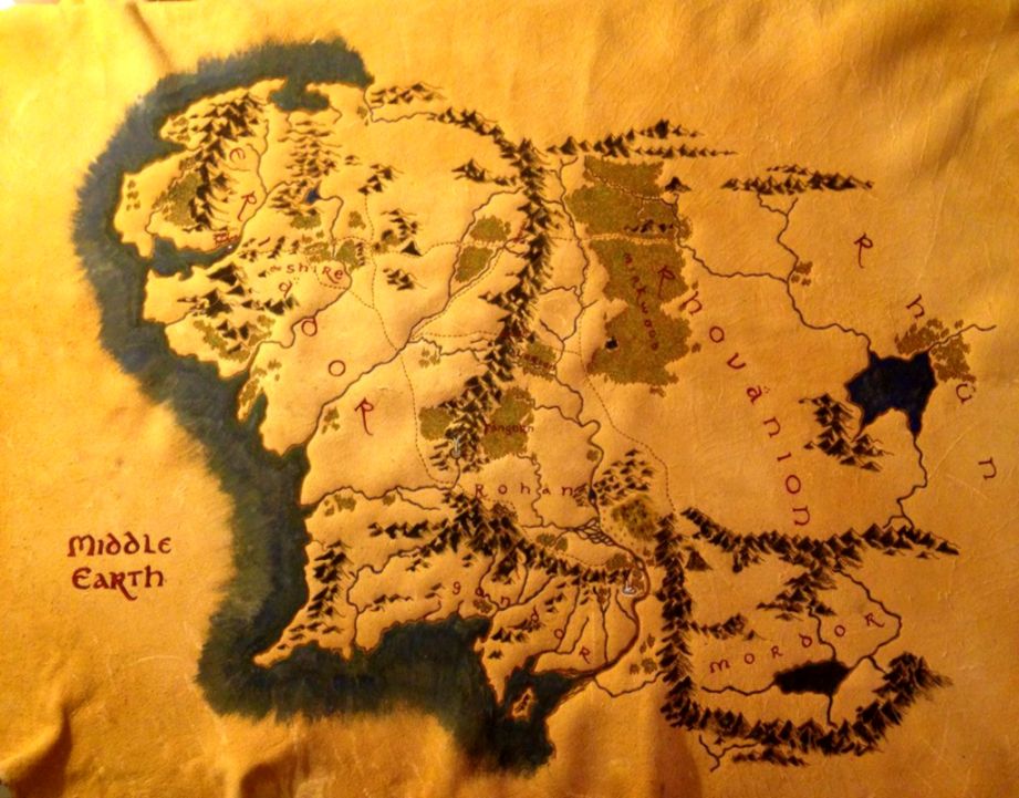Map Of Middle Earth Wallpaper Densus Wallpapers