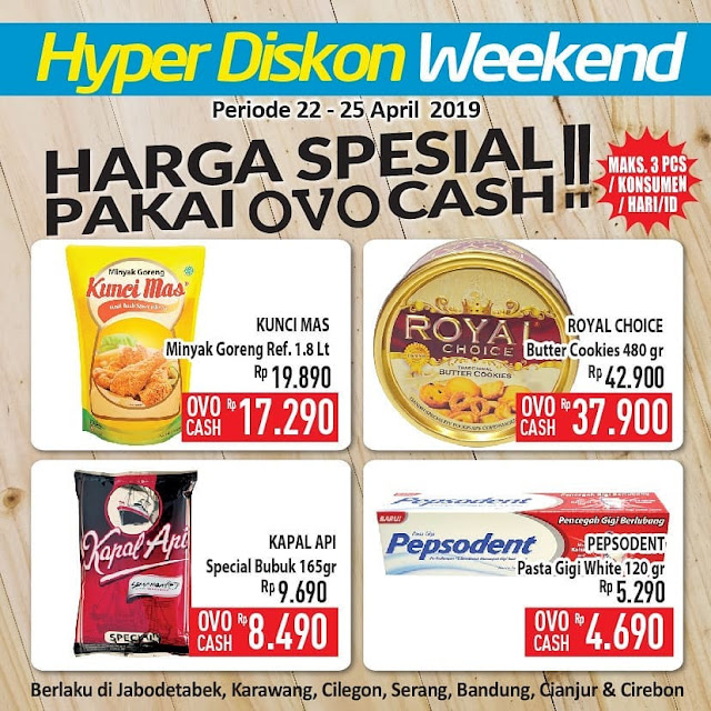 #Hypermart - #Promo #Katalog Hyper Diskon Weekday Periode 22 -25 April 2019 #Hypermart - #Promo #Katalog Hyper Diskon Weekday Periode 22 -25 April 2019