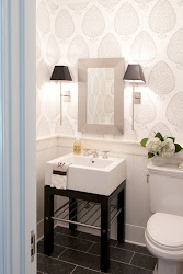 ridder katie leaf nightingale wanting needing loving chic bathroom modern cool very decor rooms space wall dark pattern contemporary bathrooms