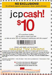 Free Printable JcPenney Coupons Free Printable JcPenney Coupons