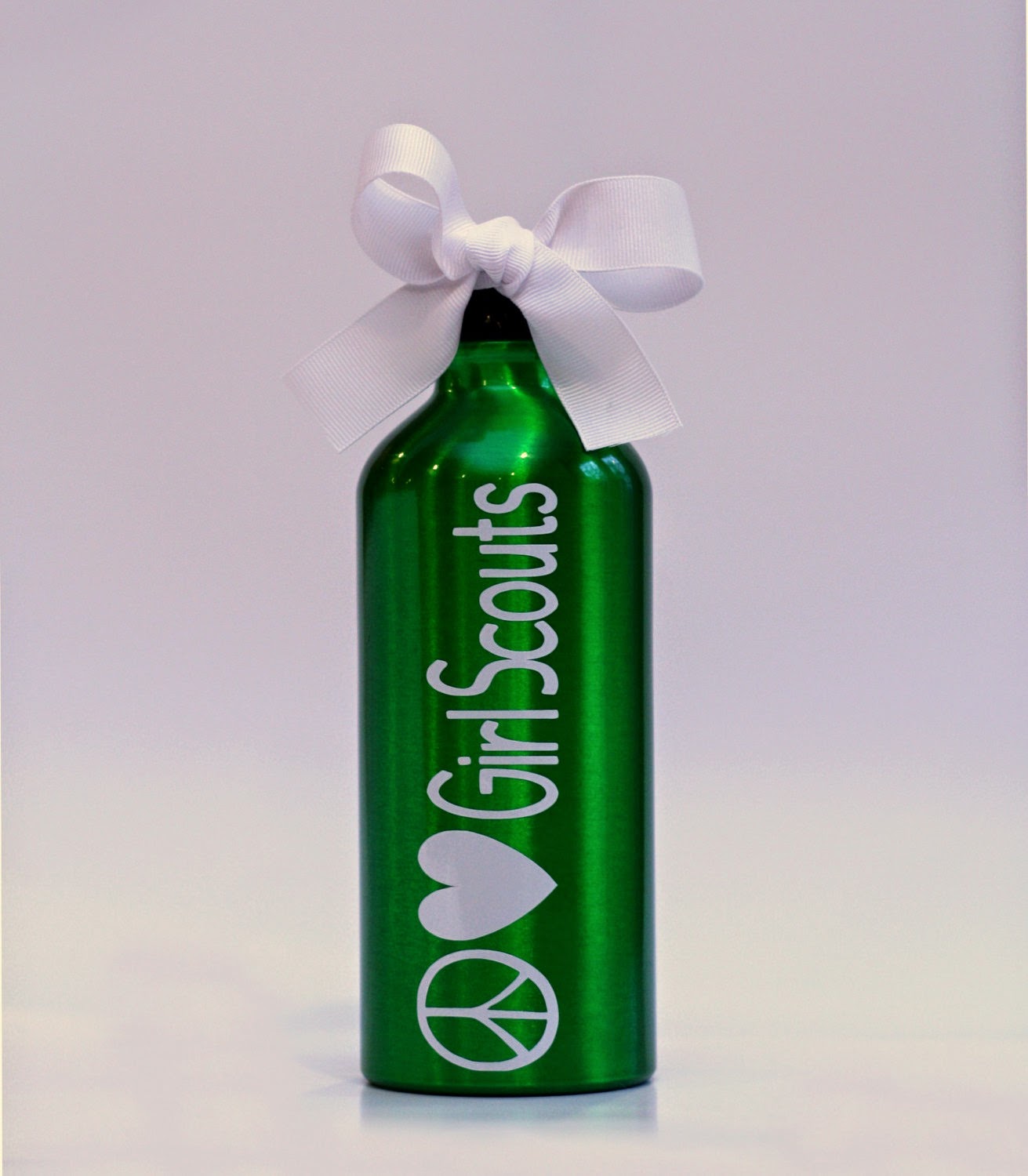 Keeping My Cents ¢¢¢ Girl Scout Water Bottle or Drink Container