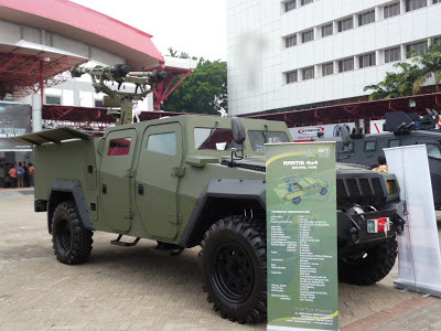 Kendaraan Tempur Komodo Varian Mistral - PT. Pindad