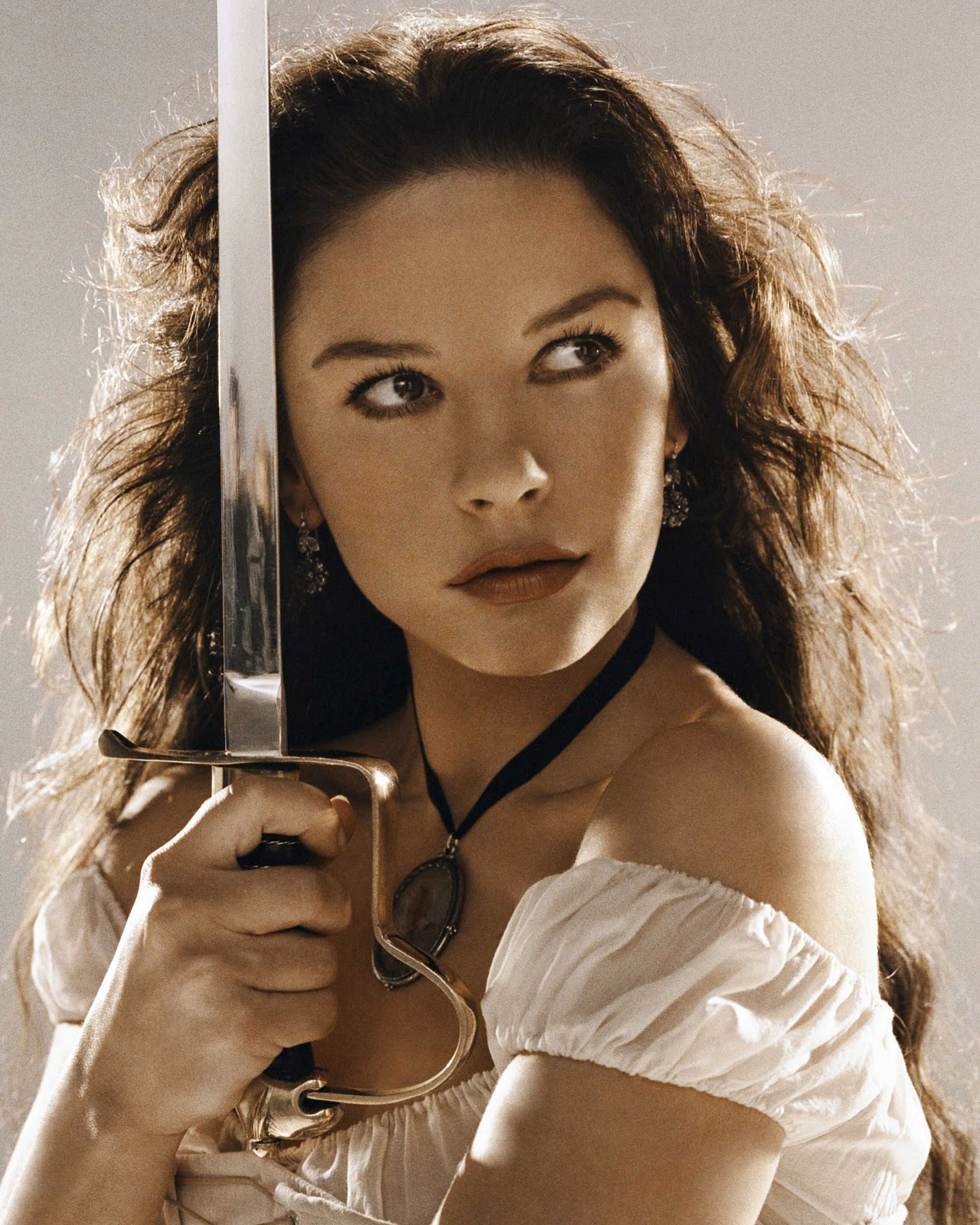 Celebrities, Movies and Games Catherine ZetaJones The Legend of Zorro 2005 Movie Stills