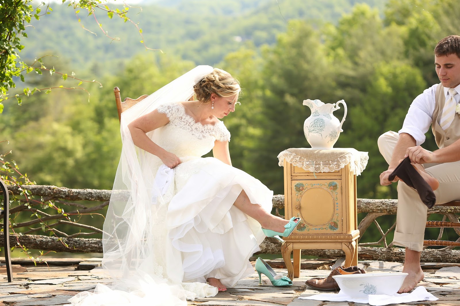 The Adorable Mess: Our Foot Washing Ceremony