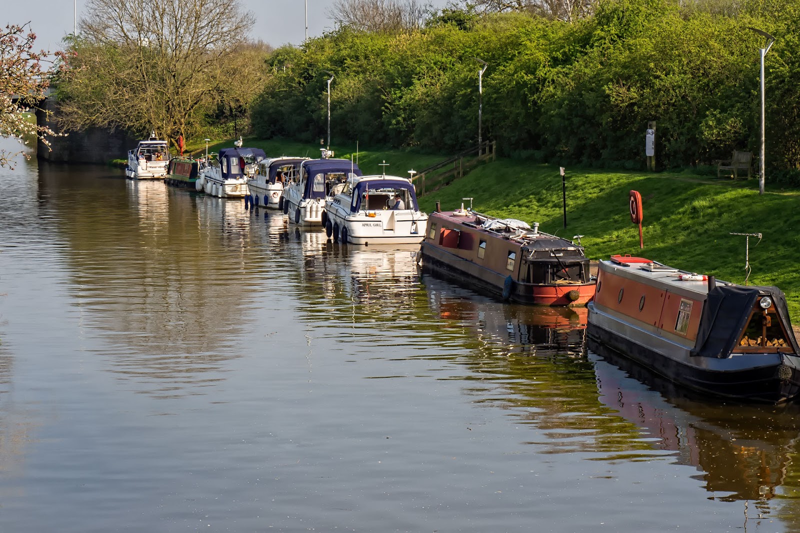Lincolnshire Cam The Foss Navigation (Canal) at Torksey.