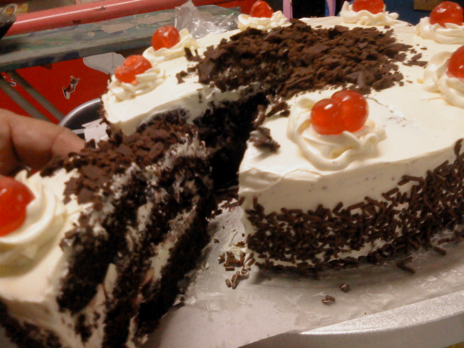 Pelangi kehidupan: resepi kek black forest