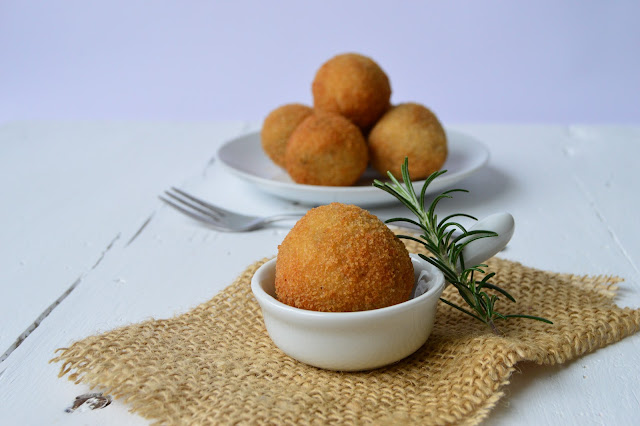 Croquetas de queso y caballa