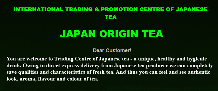 Japan Origin Tea