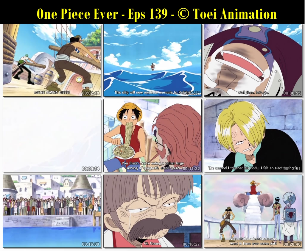 One Piece Ever Episode 139 Legend Of The Rainbow Mist Ruluka Island And The Old Man Henzo