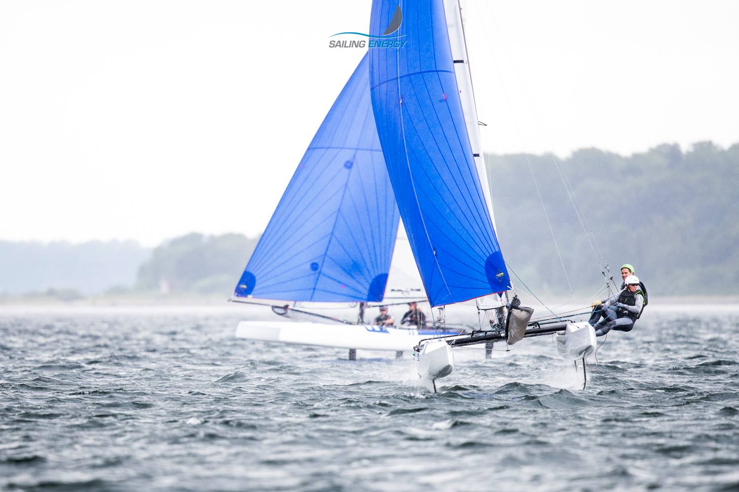 Nacra 17 MKII Europeans Practice Race by Sailing Energy Catamaran