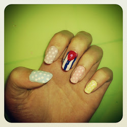 cuban nails am flag pippa did traitor although feel bit wearing