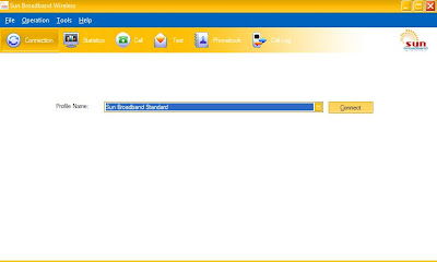 Sun Wireless Broadband Configuration