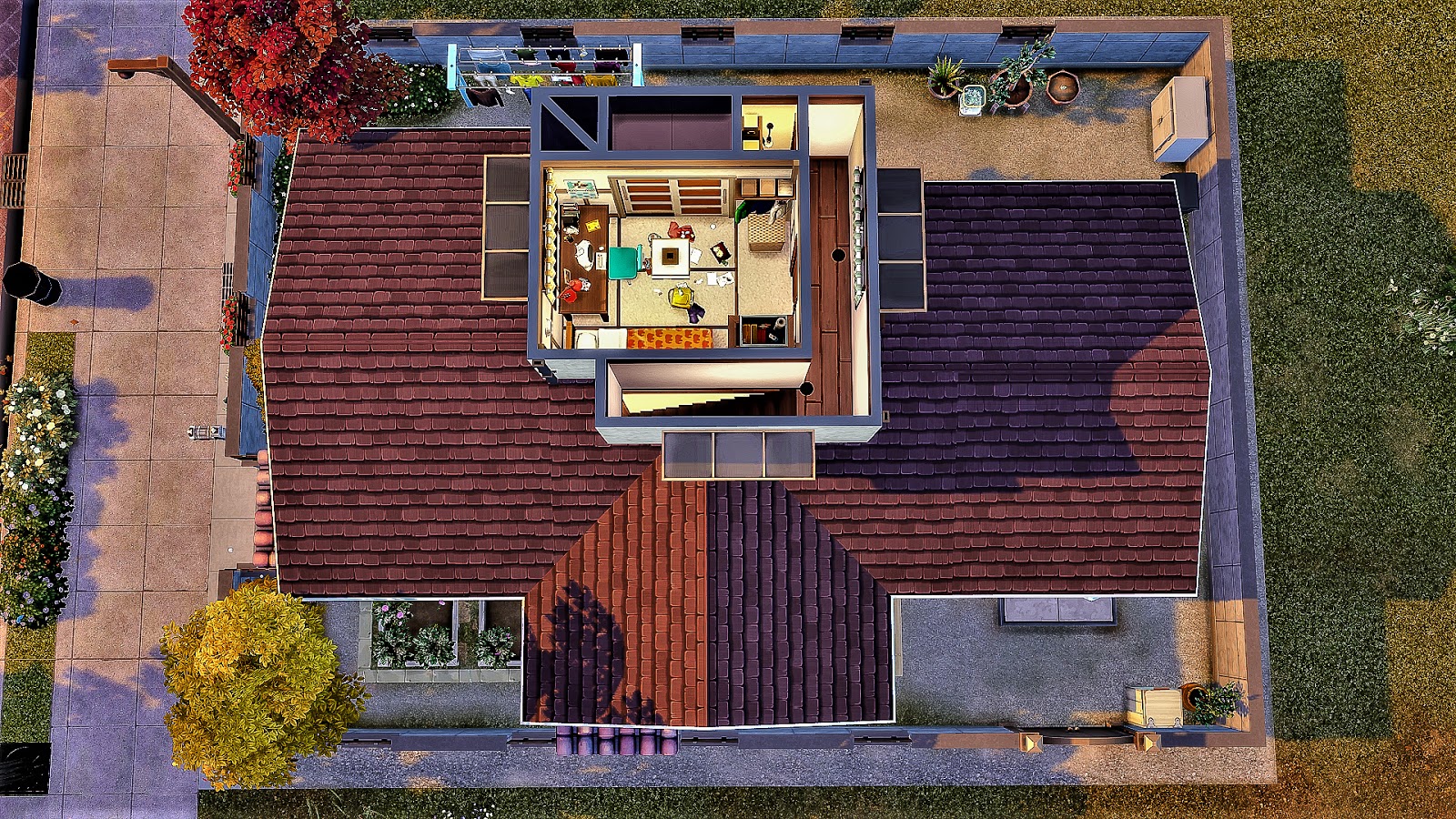 sim house design workshop: Sims 4 【 Famous TV houses ...